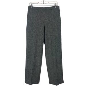 Briggs New York Womens Elastic Waist Gray Dress Pants Trouser Size 10P